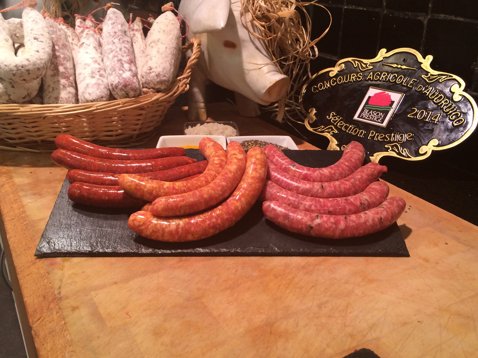 Saucisses artisanales barbecue: Côte d'Opale